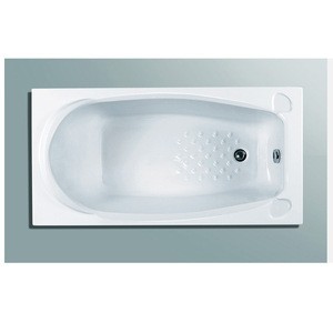 2013 low price build-in bathtub with handrail drop-in embedded common bathtub for soaking shower bath tubs