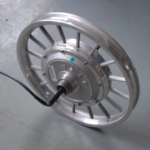 2015 new product Wholesale 48V 2000W 10" Electric Motorcycle E-Motorcycle Brushless Gearless Hub Motor 10 inches