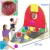 Import 2018 Best selling in France outdoor toys structures Collapsible shooting targets for kids indoor and outdoor shooting tent from China