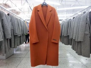 2018 hot sale women cashmere wool coat high quality women winter slouch coat