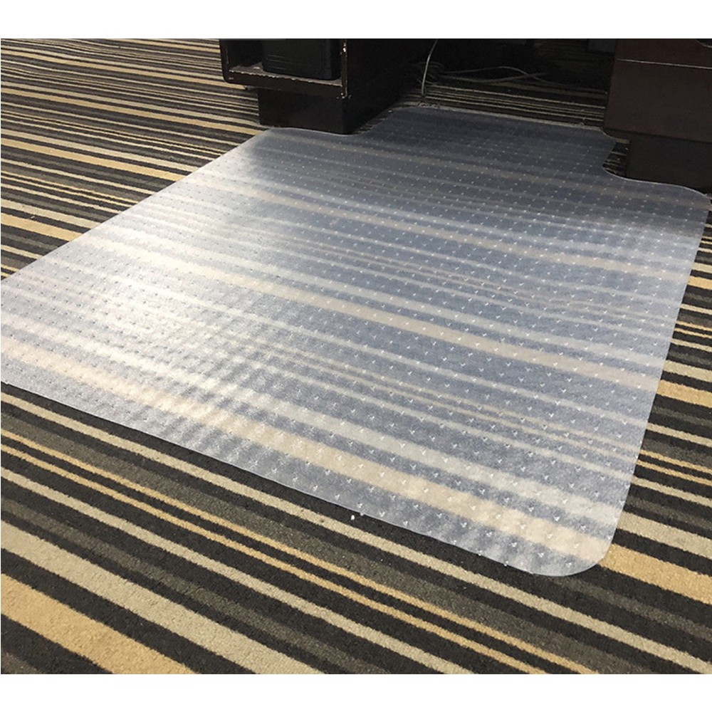2019 Amazon Hot-sale For Hard Floor and Carpet Tiles Office PVC Chair Mat-Transparent Office Home Floor Protector