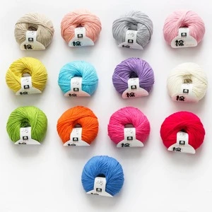 2019 china factory price 100% dyed cotton yarn blended yarn cotton yarn for knitting