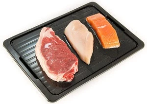 2020 Best Selling Defrosting Tray /Easy And Safe Meat Thawing Tray/Frozen Foods Magical Fast Defrosting Plate