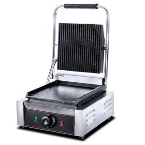 2020 Chinese Factory Down Flat Contact Grill for sale/ sandwich maker down grill for Panini/ how to buy contact grill machine