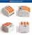 Import 2020 Compact splicing terminal  electric connectors universal 3 pin male female wire connector from China