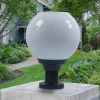 2020 Courtyard villa community IP65  waterproof outdoor led solar pillar light
