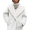 2020 Latest New Fashion Design Women Wool Casual Winter Faux Fur Coat  Women Jacket And Coats For Women