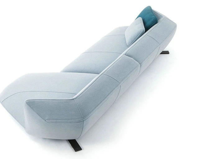 2020  living room furniture nordic modern fabric scandinavian 552 FLOE INSEL sofa