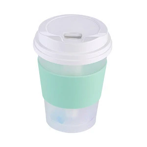 2020 Mini Portable USB Rechargeable Colorful Humidifier with LED Humidificador Milk Tea Cup Lamp Humidifier for Office /Home/Car