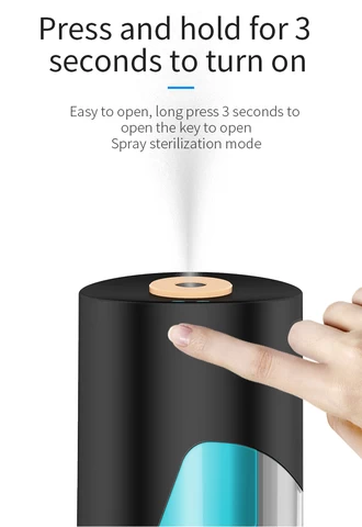 2020 New 100ml touchless infrared hand sanitizer dispenser automatic infrared induction spray alcohol infrared nano sprayer