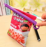 2020 New plastic bread bag sealer clip/Scissors-shaped bag closure plastic clip