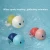 Import 2020 summer new baby funny swimming play water baby bath toys  play turtle can move for kids from China