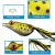Import 2021 Amazon Hot Sales Realistic 3d Rubber Lure Duple hooks Soft Frog Lure Artificial Bait from China