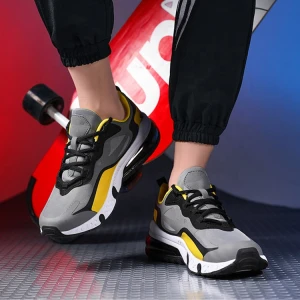 2021 Hot Selling Air Cushion Sneakers Outdoor Breathable Mens Mesh Sports Shoes