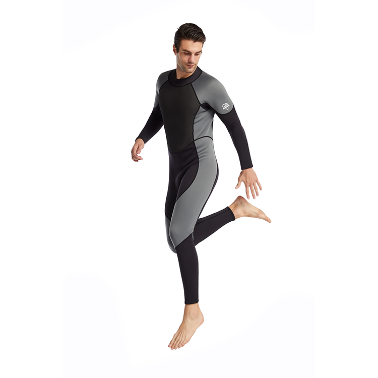 2021 new customized 3mm 5mm man neoprene fabric full long sleeve diving suit wet suit surf wetsuit