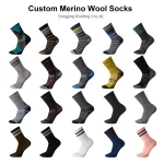 2021 New Winter Thick Warm Wool Socks Colorful Fashion Casual Cotton Wool Socks