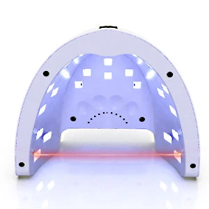 2021 New Wireless Cordless Smart Cure Digital Light Uv Led Nail Gel Lamp Manicure Nail Dryer