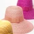 Import 2021 Summer Foldable Colorful Stylish Beach Sun Shade Straw Hat for Woman from China