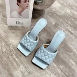 2021 summer  high quality ladies slide wholesale cheap slipper fashion daily life womens sandals 9 cm high heel womens slipper