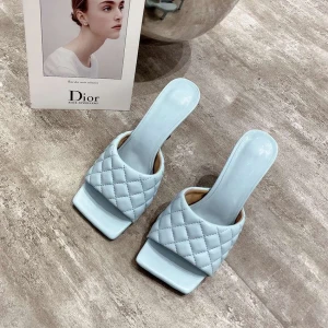 2021 summer  high quality ladies slide wholesale cheap slipper fashion daily life womens sandals 9 cm high heel womens slipper