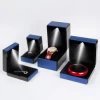 2021 Wholesale Joyero jewellery jewelry box led jewelry ring box with led light