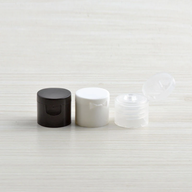 20/410 24/410 Screw Cap Plastic Lids Cosmetic Packaging Plastic Flip Top Cap