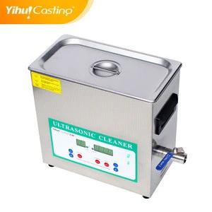 220v stainless steel ultrasonic cleaner for jewelry, glasses and watches with capacity 13L