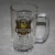 Import 22oz transparent DIY Printing Big Glass Beer Mug Sublimation Beer Mugs With Handles from China