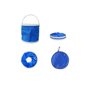 2.5 Gallon Capacity Collapsible Bucket Zippered Storage Bag