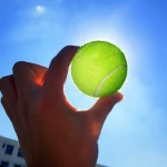 2.5 inches Customized Logo Printed Tennis Ball
