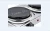 2500W Stainless steel double burner electric hot plate