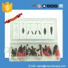 28 Pc/Pcs Electrical Alligator Clip Stainless Steel Assortment Set/Kit