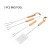 Import 3 PCS BBQ Tool with Wood Hand Cheap Price from China