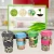 Import 300ML Bamboo Fiber Bamboo Fibre Reusable Degradable Coffee Cup Coffee Mug with Silicone Lid and Sleeve from China