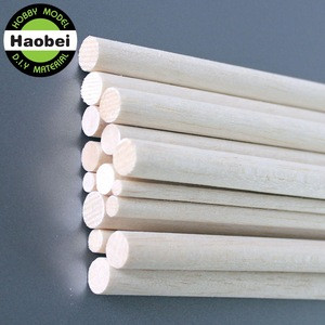 Buy 300mm Long 20mm Diameter Balsa Round Wood Stick Timber from ...