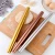 Import 304 Stainless steel Rolling Pin Household Flour Stick Dumpling Skin Noodle Stick Kitchen Baking Gadget from China