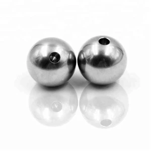 30mm 40mm  Hollow Stainless Steel Ball Drilled with Hole/Threaded with Nut