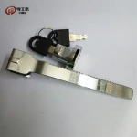 318 zinc alloy furniture glass cabinet sliding door locks