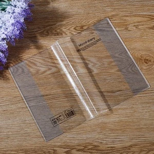 340x120mm Plastic PVC Book Cover in Cheap Price Vinyl Book Sleeve Cover For Stationary Bag