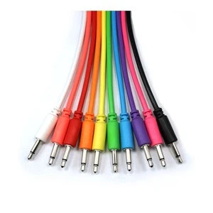 3.5mm 1/8" modular patch cables 6.35mm 1/4" patch cables cords