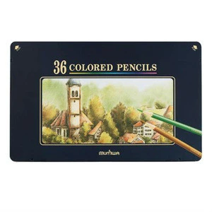 36 color pencils(Tin)