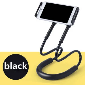 360 degree rotatable universal gooseneck flexible pop lazy neck mobile phone holder for phone