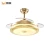Import 36/42 inches LED Super Silent Remote Living Room Kitchen Reversible Retractable Ceiling Light Fan from China