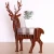 Import 3D wooden DIY deer home deco wooden craft Home dec from China