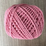 3mm thick organic cotton wrapping twine