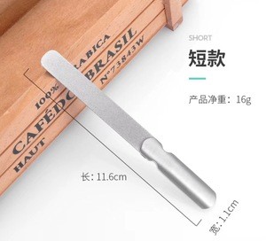 3pcs stainless steel nail care tool nail files set