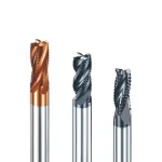 4 Flutes 6mm 8mm 10mm 12mm Solide Carbide Thread Milling Cutter Fine Tooth Roughing End Mill Cutter for Metal Steel