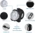 Import 4 Light Mode Front Headlight Rear LED Bicycle Lights USB Rechargeable Bike Light from China