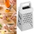 Import 4 Sided Garlic Nutmeg Ginger Chocolate Grater Stainless Steel Mini Grater from China