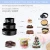 Import 435 PCS Cake tools Sets With 3 Cake Pan Turntable 62 Nozzles Pastry Bags Spatulas Cake Decorating Supplies from China
